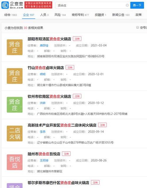 贤合庄最新爆料新闻,揭秘餐饮巨头背后的秘密与挑战 第1张 贤合庄最新爆料新闻,揭秘餐饮巨头背后的秘密与挑战 第1张