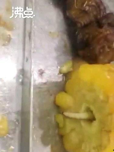 网友爆料吃出虫子视频,食物惊现虫子，食品安全引关注  第3张